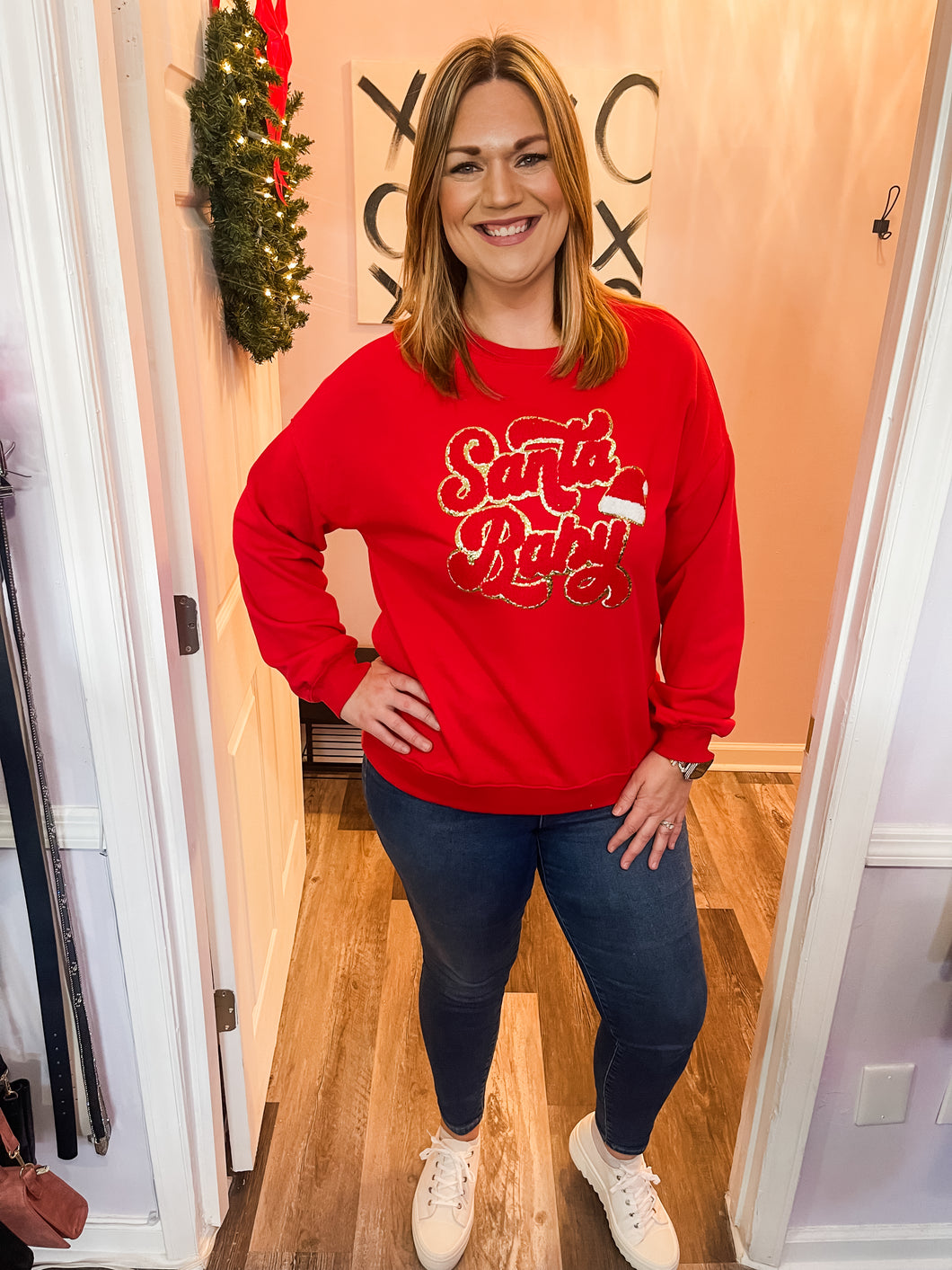 Plus Size Santa Baby Sweater (Sizes: 1XL-4XL)