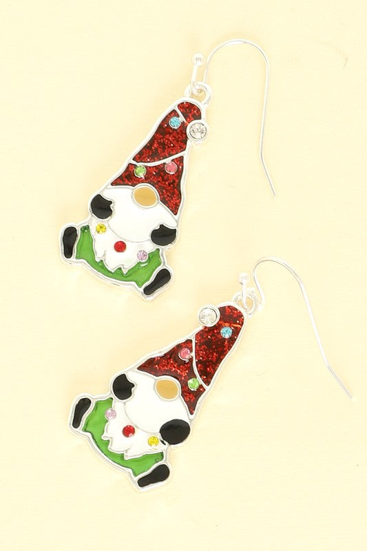 Christmas Gnome Earrings