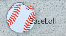 Load image into Gallery viewer, 2 Pack Baseball Car Coasters
