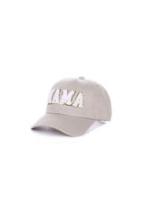 Load image into Gallery viewer, Light Khaki Mama Chenille Baseball Hat
