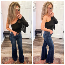 Load image into Gallery viewer, JUDY BLUE (Sizes: 0-24) High Rise Flare Jeans
